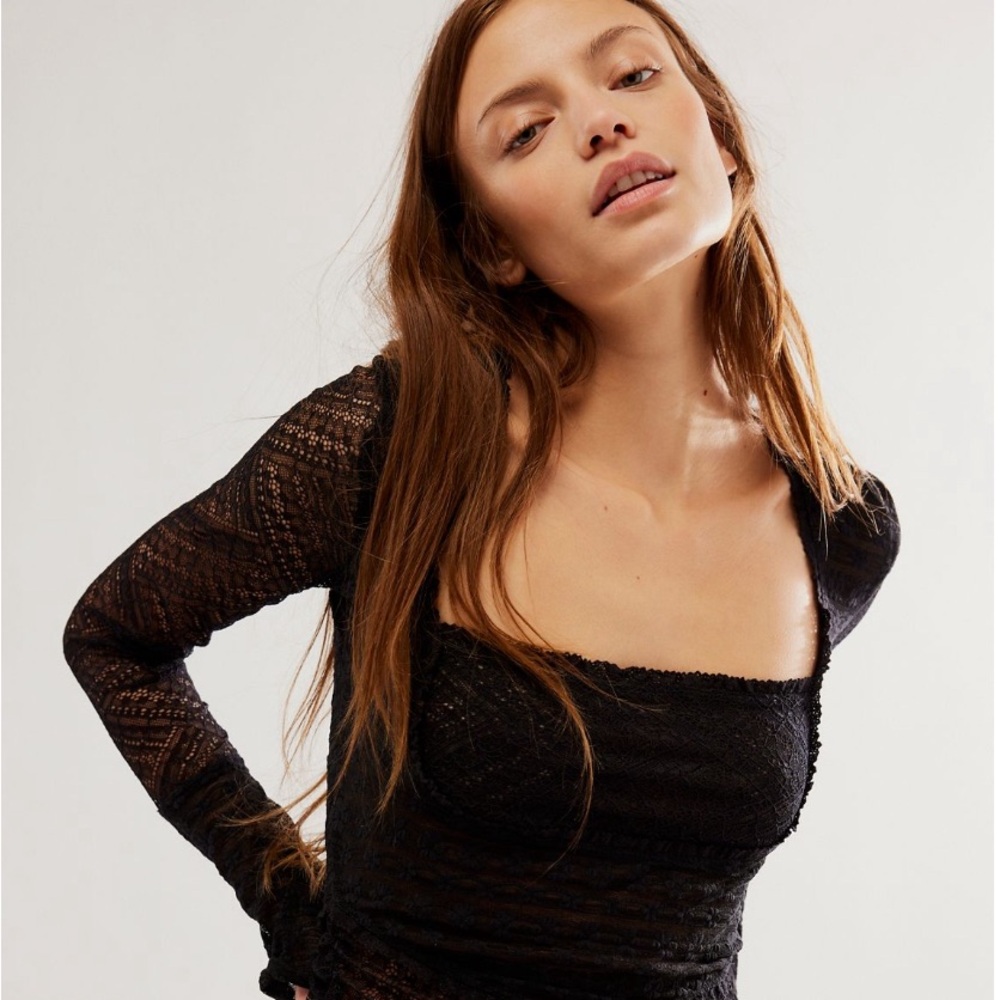 Free people lace top